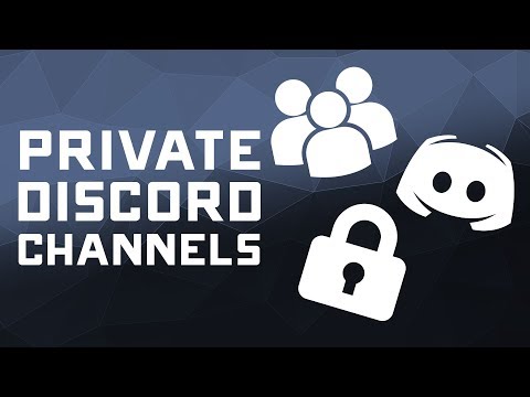 How to Create Private Discord Text &amp; Voice Channels - Tutorial