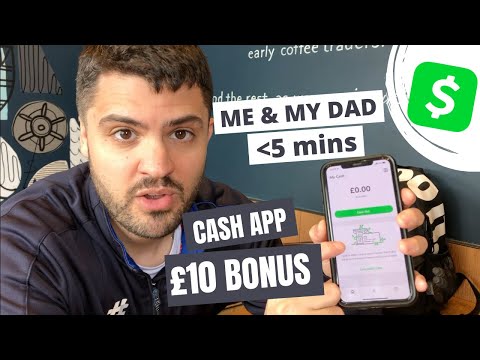 CashApp £10 Bonus With My Dad - In Less Than 5 Minutes!
