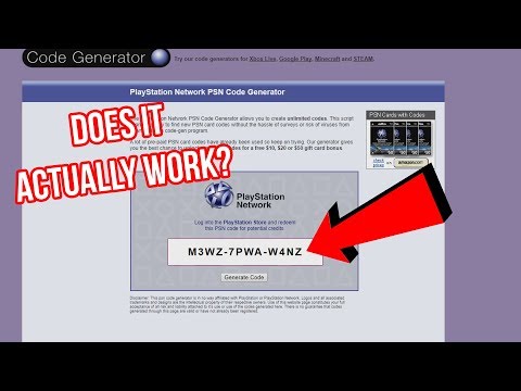 The PSN CODE GENERATOR Scam Site Experiment