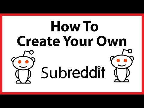 How To Create A Subreddit