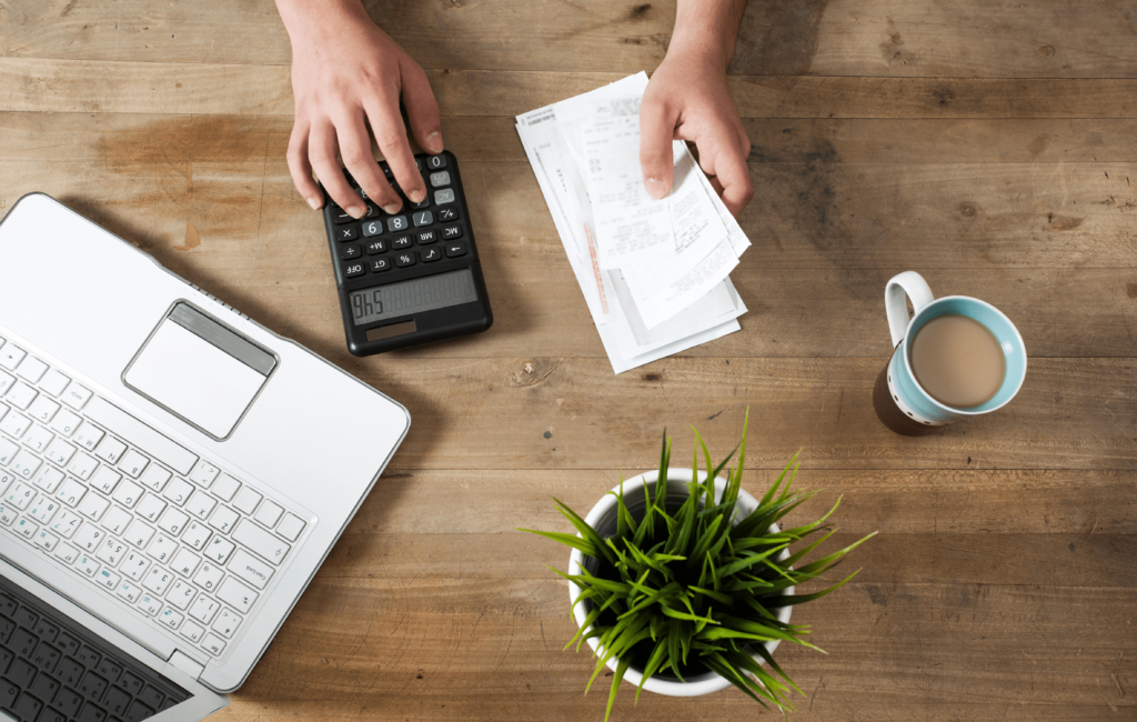 calculating bills to be better at saving money