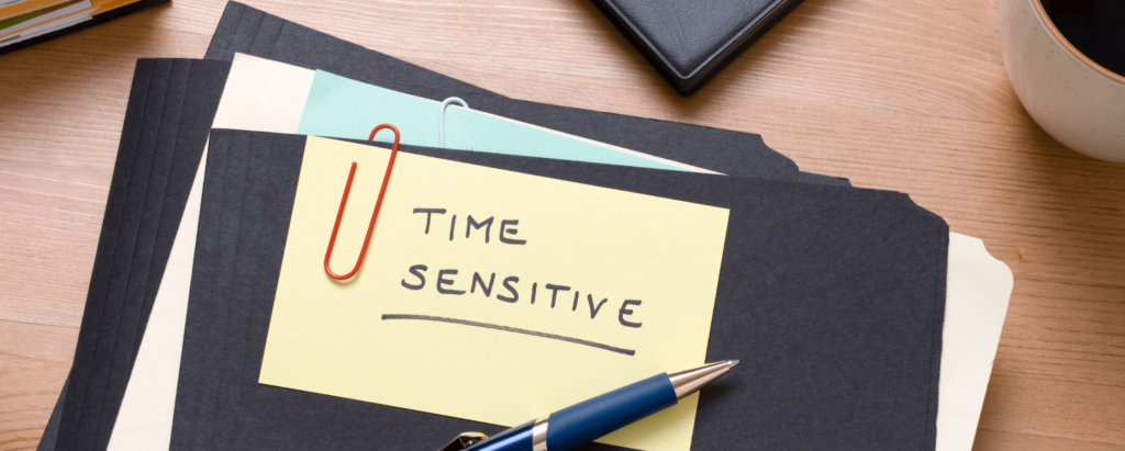 How To Handle Time Sensitive Purchases