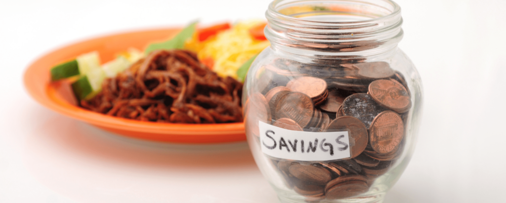 food shop frugally save money