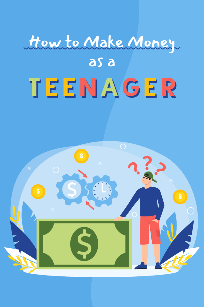 how to make money as a teenager - Pinterest
