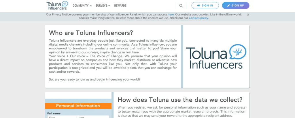 Toluna Influencers