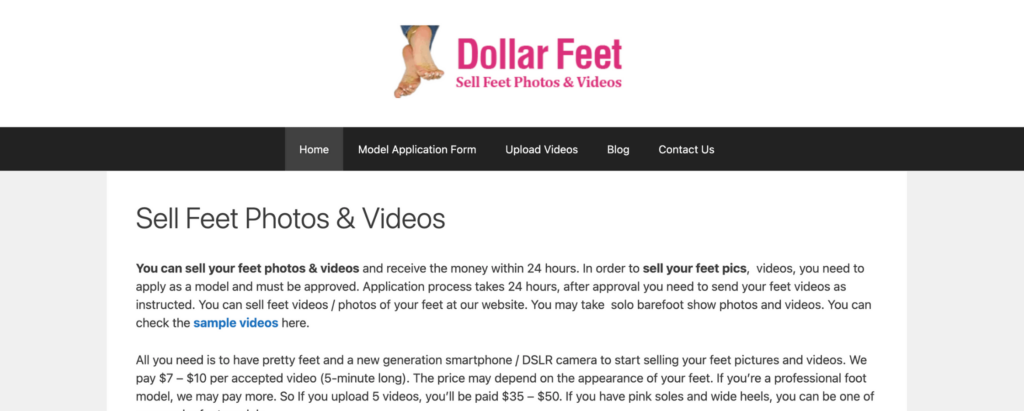 How To Sell Feet Pics On Dollar Feet