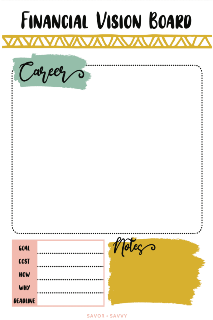 Savor And Savvy Budget Planner Printable