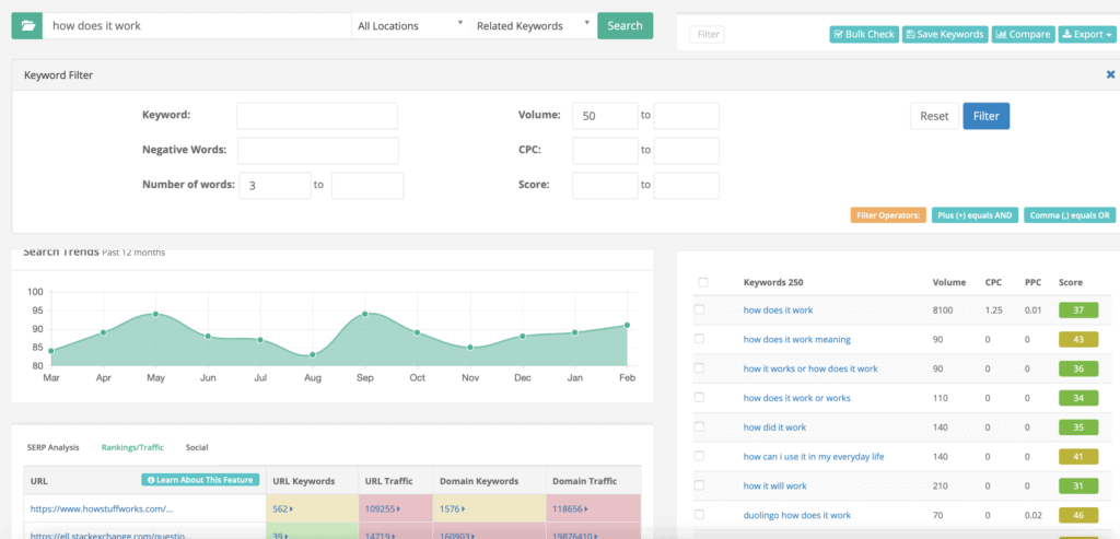 Filter - Keysearch review