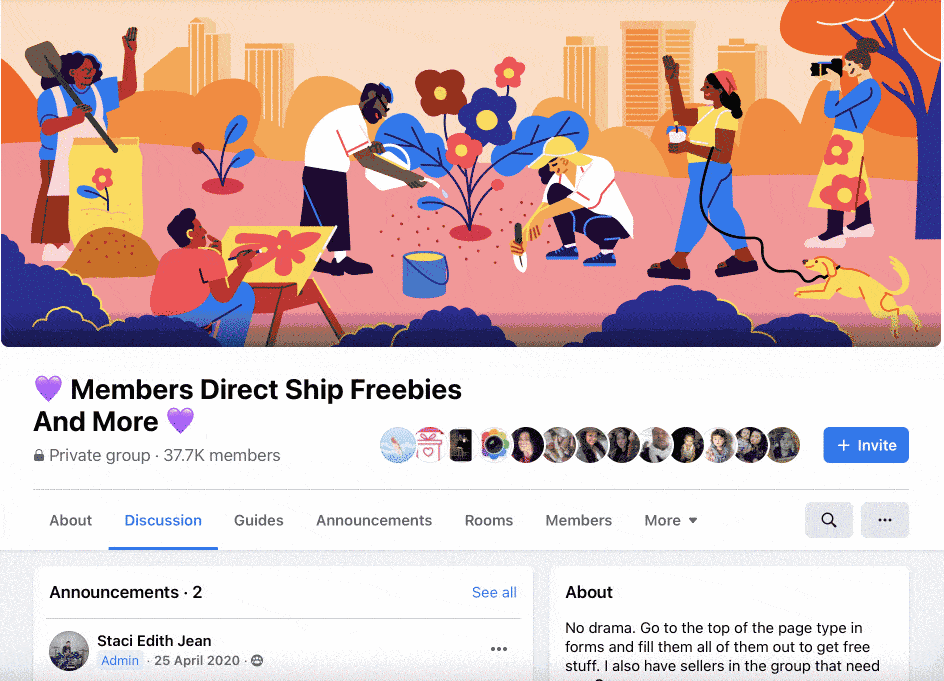 facebook-direct-shipping-freebie-group