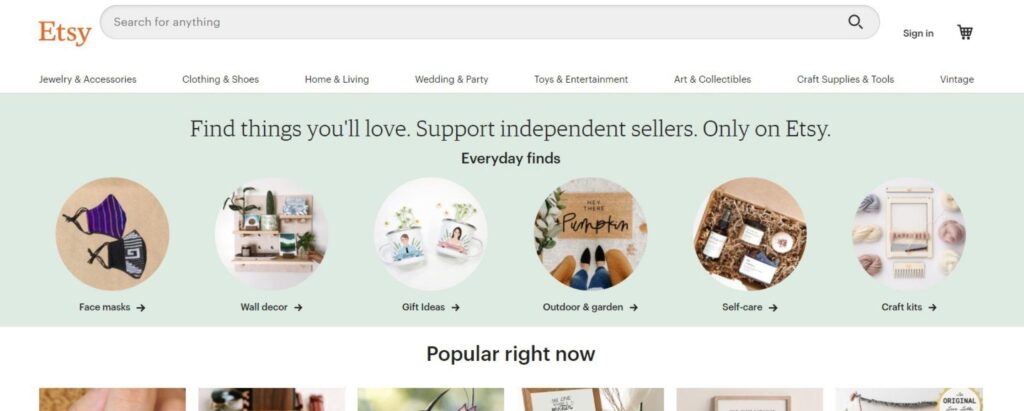 Etsy shop VS Ecommerce: Which is better?