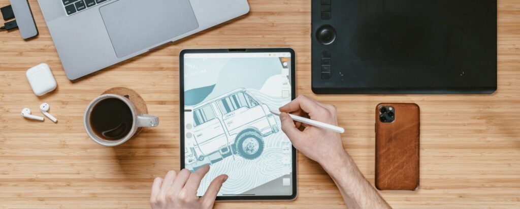 Go Remote: 10 Creative Side Hustles to Become a Digital Nomad 8 Graphic design as a side hustle