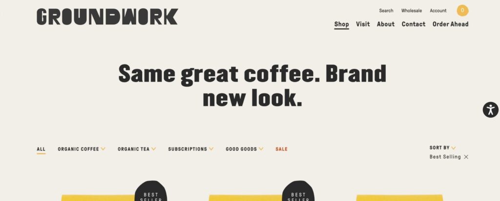 Groundwork Coffee Co. - free samples