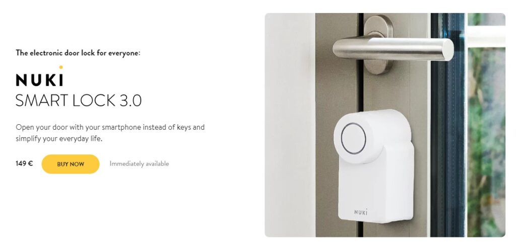 Nuki Airbnb lockbox & smart locks