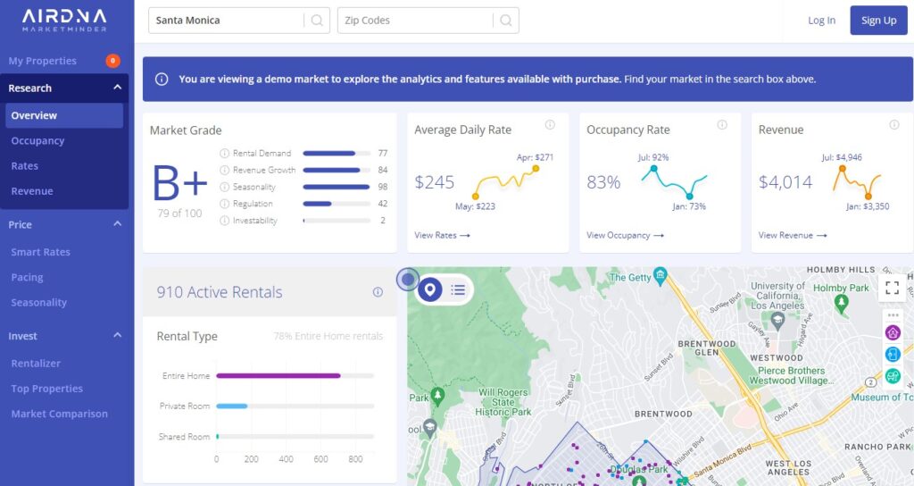 How do you use AirDNA?