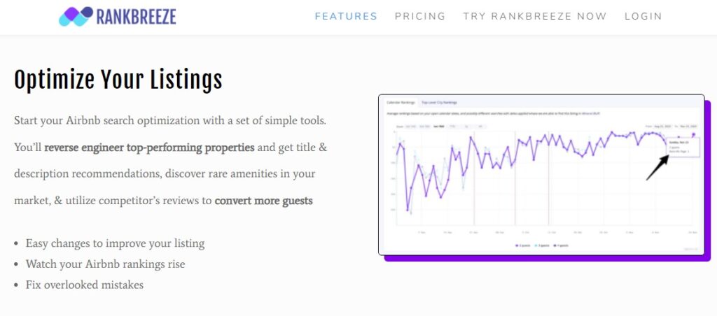 Rankbreeze airbnb tools