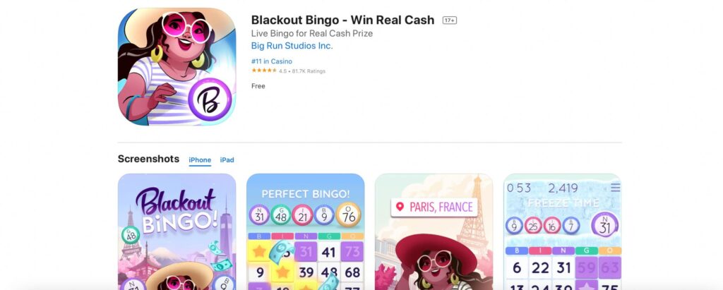 BlackoutBingo - apps like mistplay