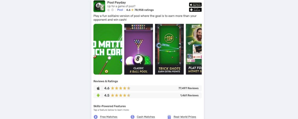 Pool Payday - Cash App Game