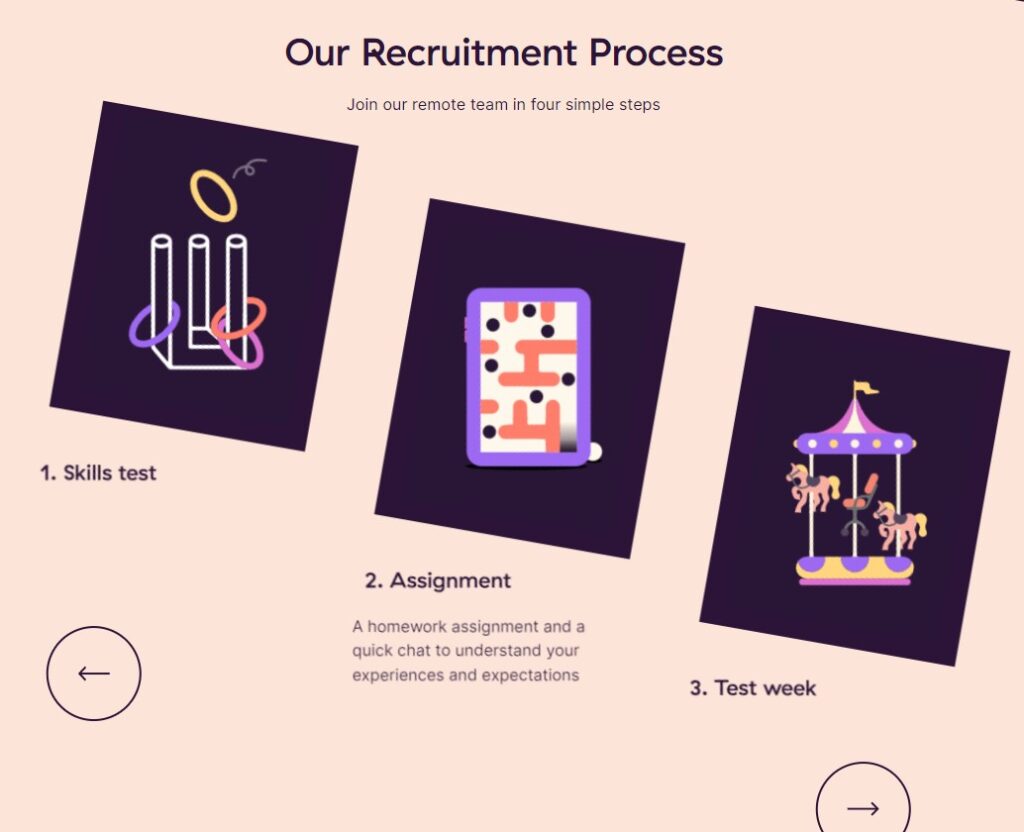 Toggl recruitment process