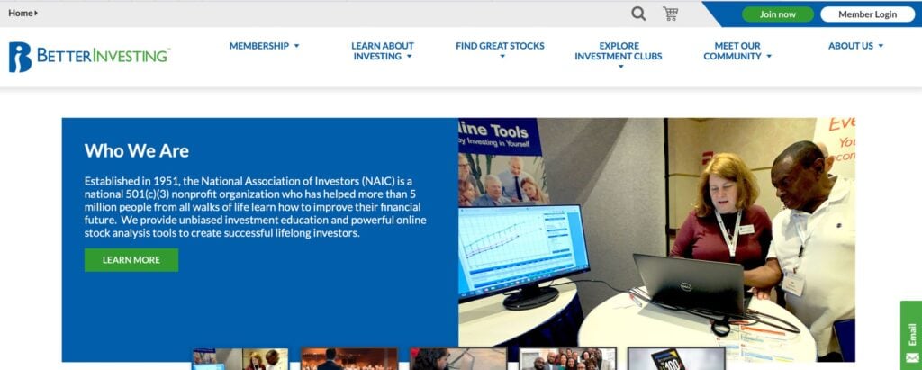 National Association Of Investors Corporation