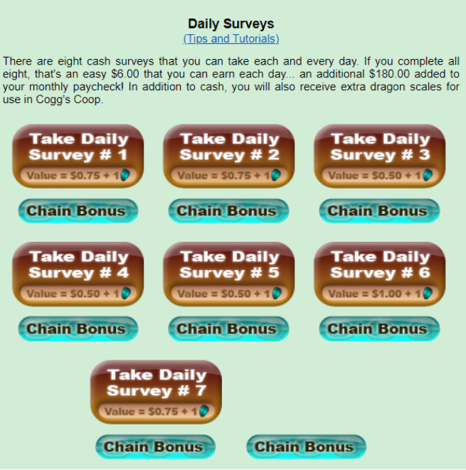 Answering Surveys