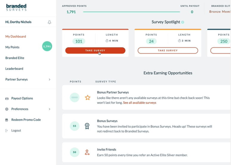 Branded Surveys screenshot