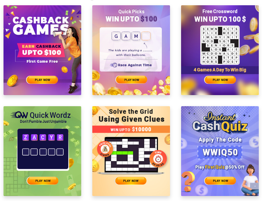 Games You Can Play On WealthWords