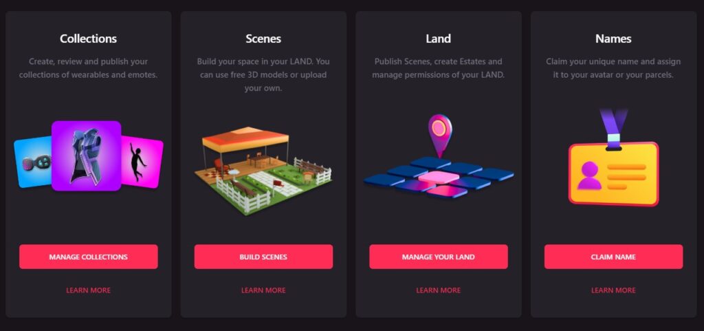 Decentraland things to do