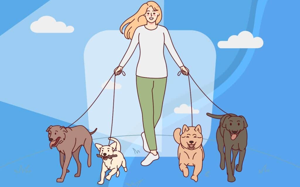 Get Paid To Walk Dogs