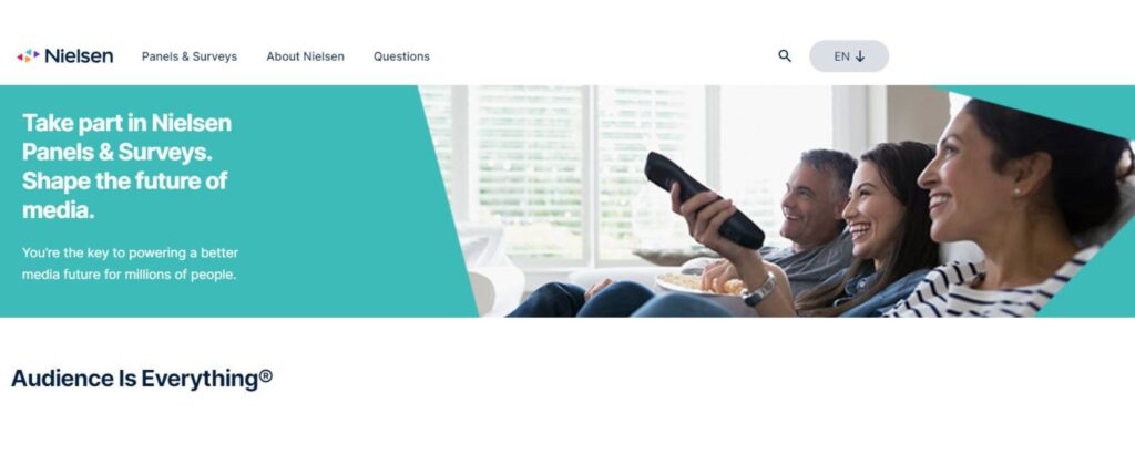 Nielsen Panel homepage