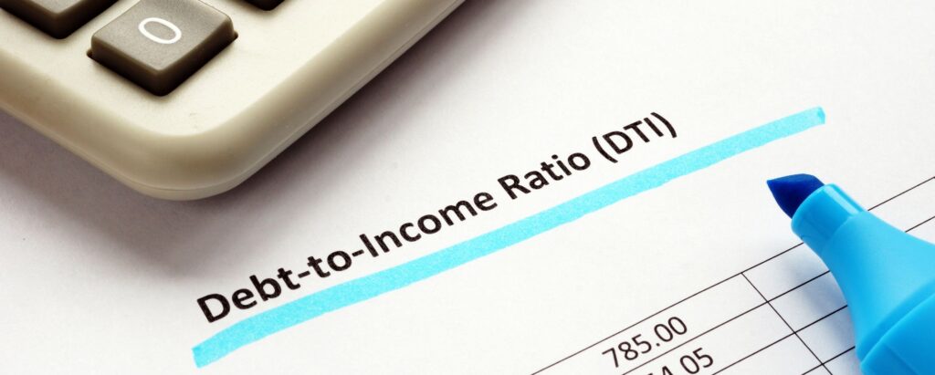 Debt to income ratio